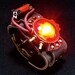 Steampunk wrist device watch
