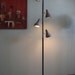 Mid Century Modern 1960's floor to ceiling lamp made of metal LIGHTOLIER Gerald Thurston