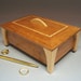 Cherry & Maple Collectibles Box - Lacquer Finish