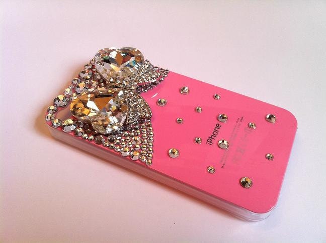 rhinestone phone purse