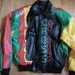 ON HOLD for overandoverture16 only. Reversible Cross Colours Leather JAcket OMG this jacket is INsane
