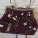 beautiful beaded handbag shabby chic / reds / golds
