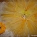 READY to SHIP BaBy Tutu, Wings and Headband YeLLoW CoLoRs Baby Shower Gift