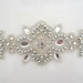 Bridal Beaded Applique--Aurelia II