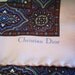 Christian Dior Vintage Pink Paisley Scarf