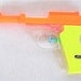 TREASURY ITEM Water Pistol, Bright Multicolored, Squirt Gun