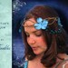 Turquoise Beaded Hair Wreath