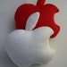 Mini Wanna-be White Apple Cushion