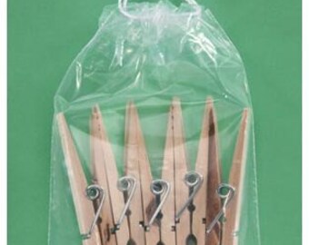 Clear Drawstring Bags 4x6 - 50 Count - Cello Bags, Poly Bags - party bags, wedding favors, product packaging and supplies