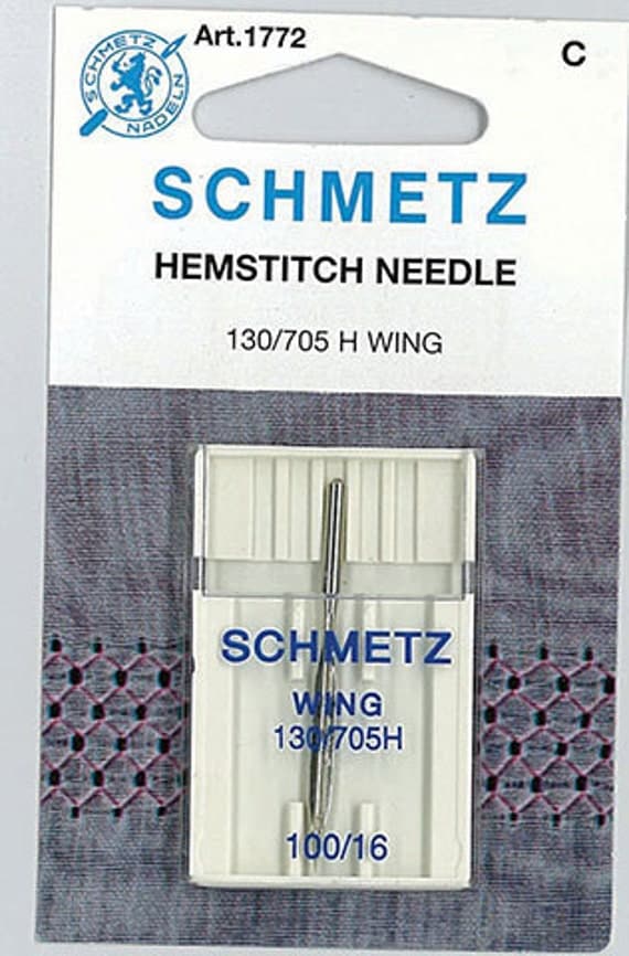 Sewing Machine Needles 16/100 Hemstitch Machine Needles Schmetz 1772