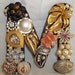 Jeweled Initial Monogram Letter M