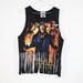 WWE THE UNDERTAKER - Crop Top with Tasseling