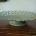 Cast Iron pedestal Dessert Tray