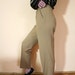 Vintage 80s Camel High Waist Preppy Trouser Pants