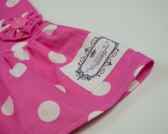 Logo Creation and Two Sheets of Custom Printed Fabric Labels for You