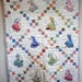 Baby quilt, applique, Sunbonnet Sue