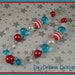 Little Girls Red, white and Blue necklace