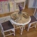 Barbie Doll House KITCHEN Fridge Stove Sink Food Dishes Dining Complete Room Furniture Accessories ooak