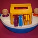 noah's ark bath toy tupperware