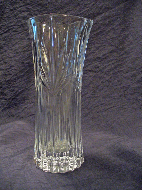 Highlights Lead Crystal Accent Vase Princess House by MAsCloset