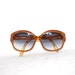 SALE Vintage 70s Christian DIOR Amber CD Sunglasses