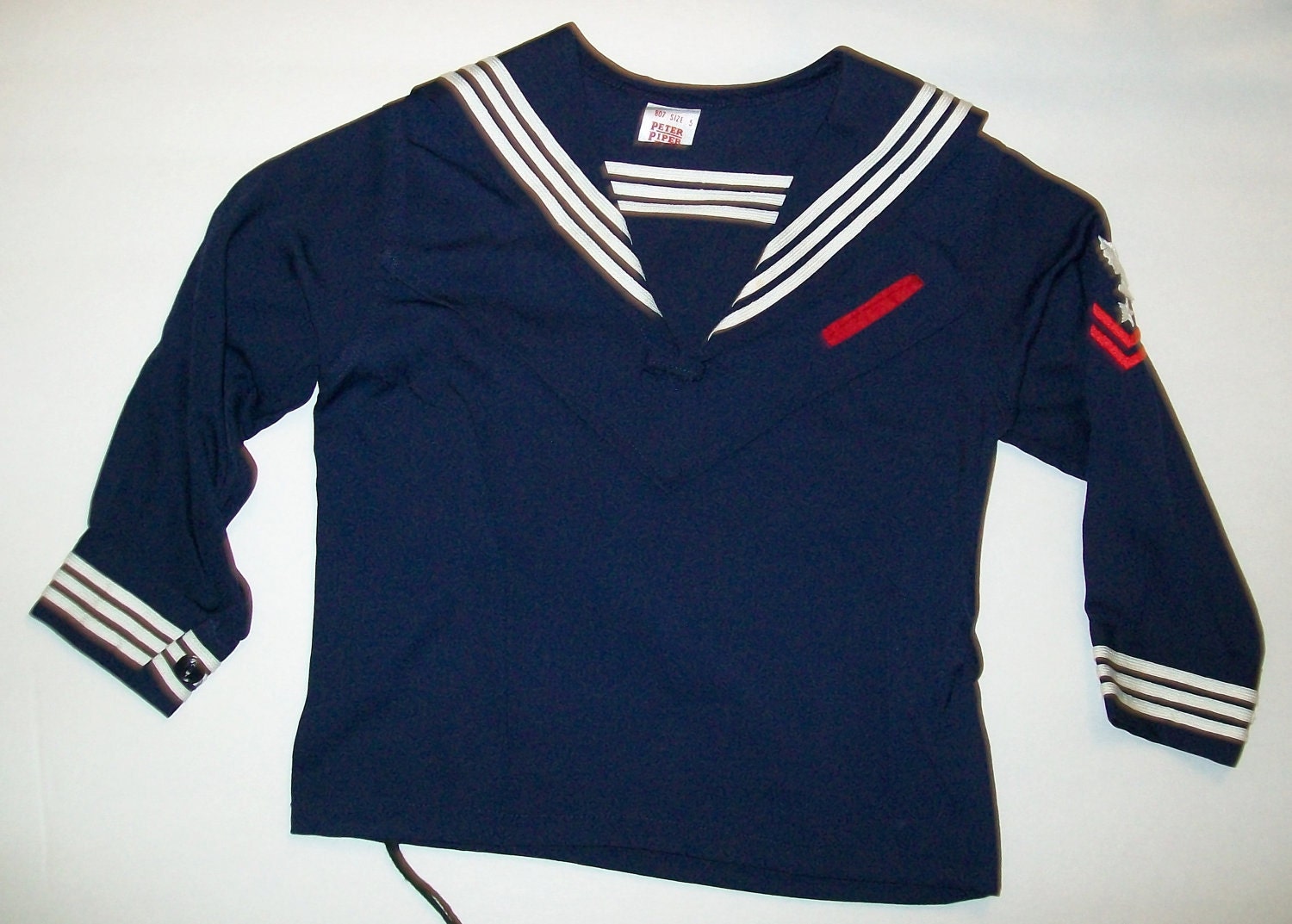 Boys Vintage Sailor Suit Peter Piper Size 5 by GreenbellyStudios