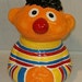 Ernie Cookie Jar-Ceramic-11.5"T-Handcrafted
