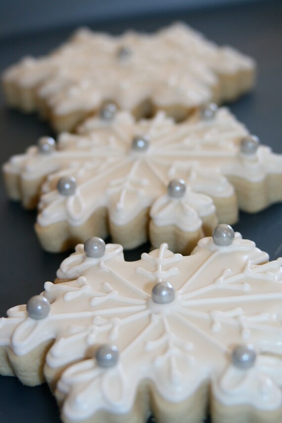 No Snowflake is Alike Hand Decorated Sugar Cookies