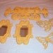 50% OFF, Vintage Wall Grouping, Wall Mirror, Wall Butterflies, Yellow, Syroco, Burwood