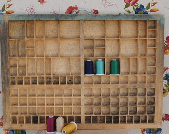 vintage letterpress PRINTERS DRAWER/TRAY - model B
