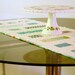 Table Runner, Teal Dreaming II Quilted Table Runner
