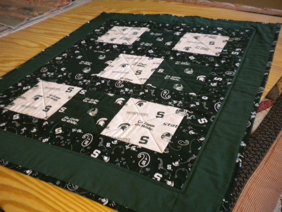 Michigan State Spartans quilt