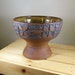 Hand Carved Hawaiian Style Tapa Bowl
