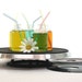 Vintage Turntable Low Profile Cake Pedestal III from The Audio Buffet Line