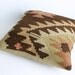 Turks Handmade Kilim Pillow Case,Vegatables Dyes,At Least 80 Years Old - 16x16