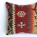 Turks Handmade Kilim Pillow Case -16X16