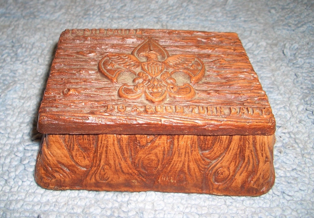 Boy Scout Box Keepsake Box Be Prepared