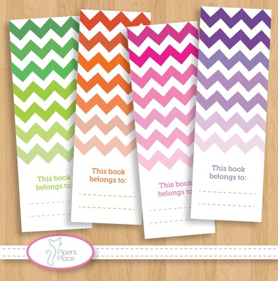 Printable Bookmarks Etsy | items similar to printable ombre chevron bookmarks on etsy Printable Bookmarks Etsy | items similar to printable ombre chevron bookmarks on etsy