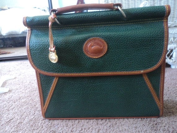 vintage dooney bourke briefcase