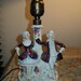 FRENCH PROVINCIAL FIGURINES as a Lamp Fixture