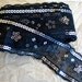 Silver Sequin Floral Net Trim