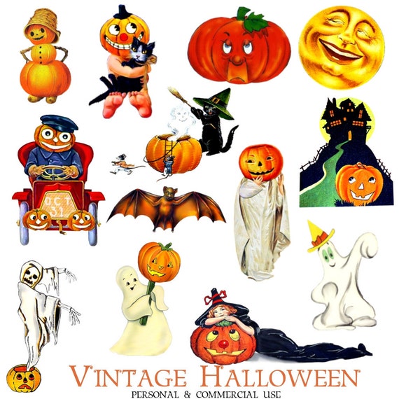 halloween clip art free vintage - photo #11