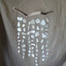 Sea Glass & Driftwood Mobile / Suncatcher - Clear