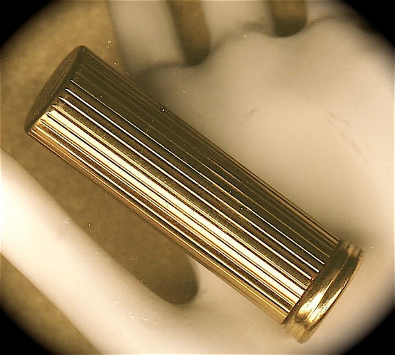 1940s Revlon BRAVO Red Lipstick Brass Tube