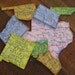 Reserved for Jenny- Two Vintage United States Puzzle Pieces (Illinois and Indiana)