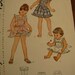 1940s girls' pinafore pattern
