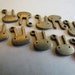 Bunny Rabbit Charms Antique Bronze 10 Pieces 12x10mm - Ships IMMEDIATELY from California - BC99