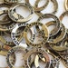 Bronze Word Charms Assorted Antique Bronze - 15pcs - 23mm - Ships IMMEDIATELY from California - BC283