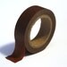 Brown Washi Tape (solid) - 15mm x 10m - TP61