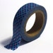 Japanese Washi Tape Blue Retro Doily - 15mm x 10m - TP95